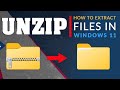 How to Extract ZIP Files in Windows 11 | Quick &amp; Easy Guide 📂💻