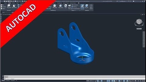 8.4 Rollenhaltewinkel - Roll Bracket - Autocad 2020 Training - Part Design