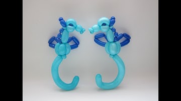 Seahorse Balloon Tutorial - Video 77 - BalloonTube with Graham Lee