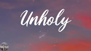 Sam Smith - Unholy (Lyric Video)