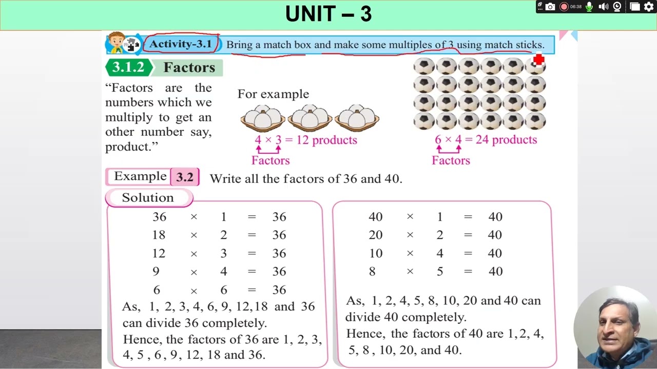 Math Grade 5 |Unit 3 | Lecture 1 | AJK Textbook Board | Educating Youth