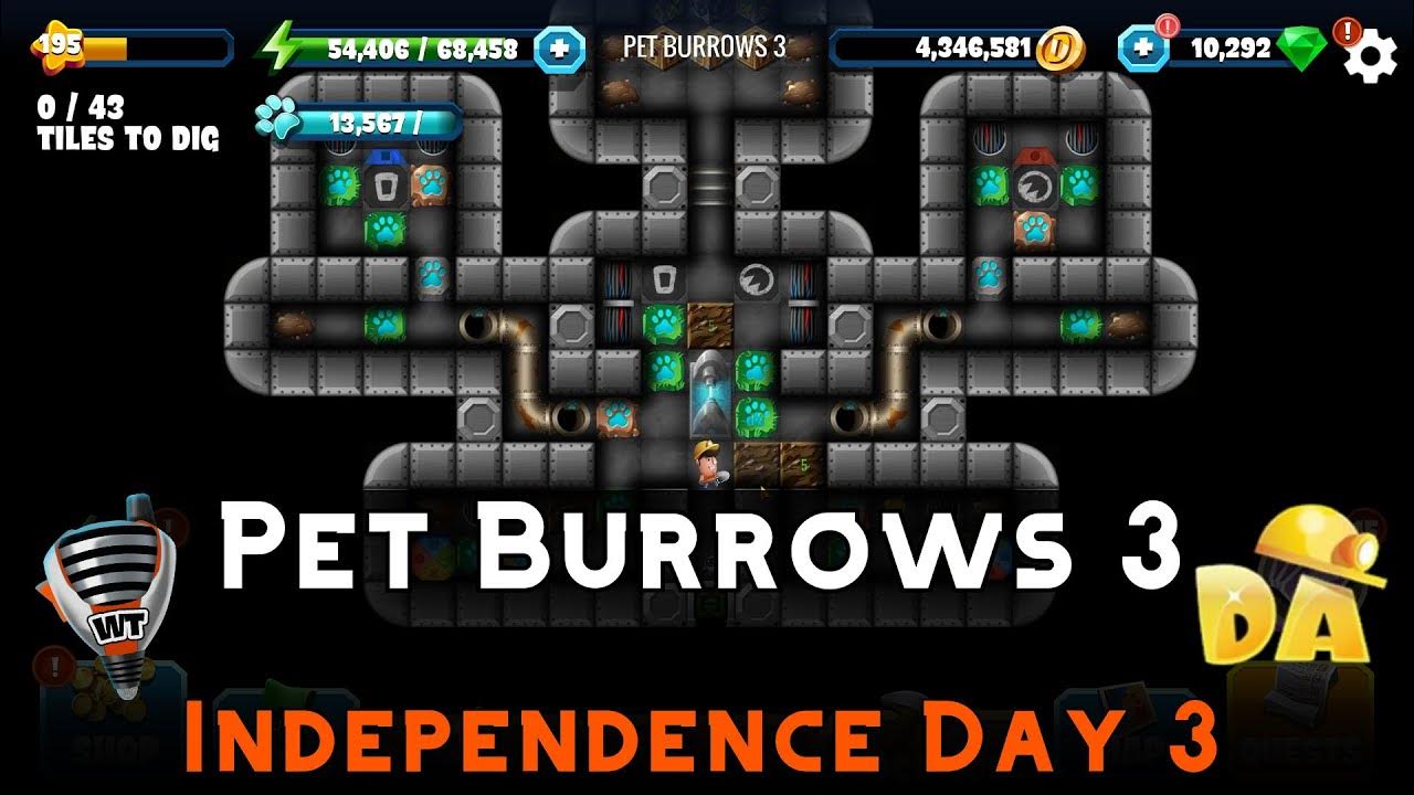 diggys adventure independence day 2