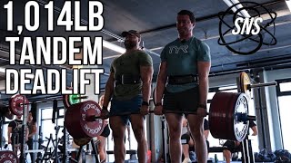 1,000+ lbs Tandem Deadlift | SNS Bushwick