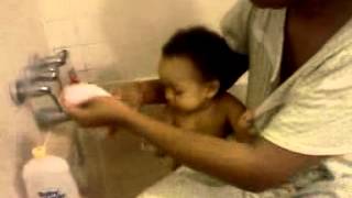 Papi In The Bathtub