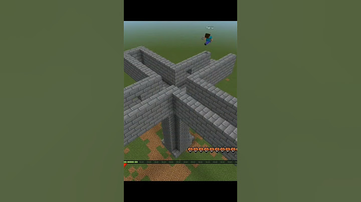 #minecraftpe  بناء موب تراب باستخدام الربلاي مود