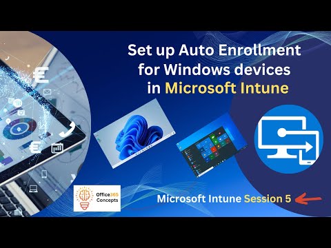 Set up Automatic Enrollment in Microsoft Intune for Windows devices