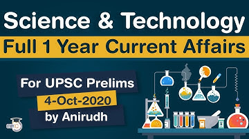 Complete One Year Science and Technology Current Affairs for UPSC Prelims 2020 - in Hindi #UPSC #IAS