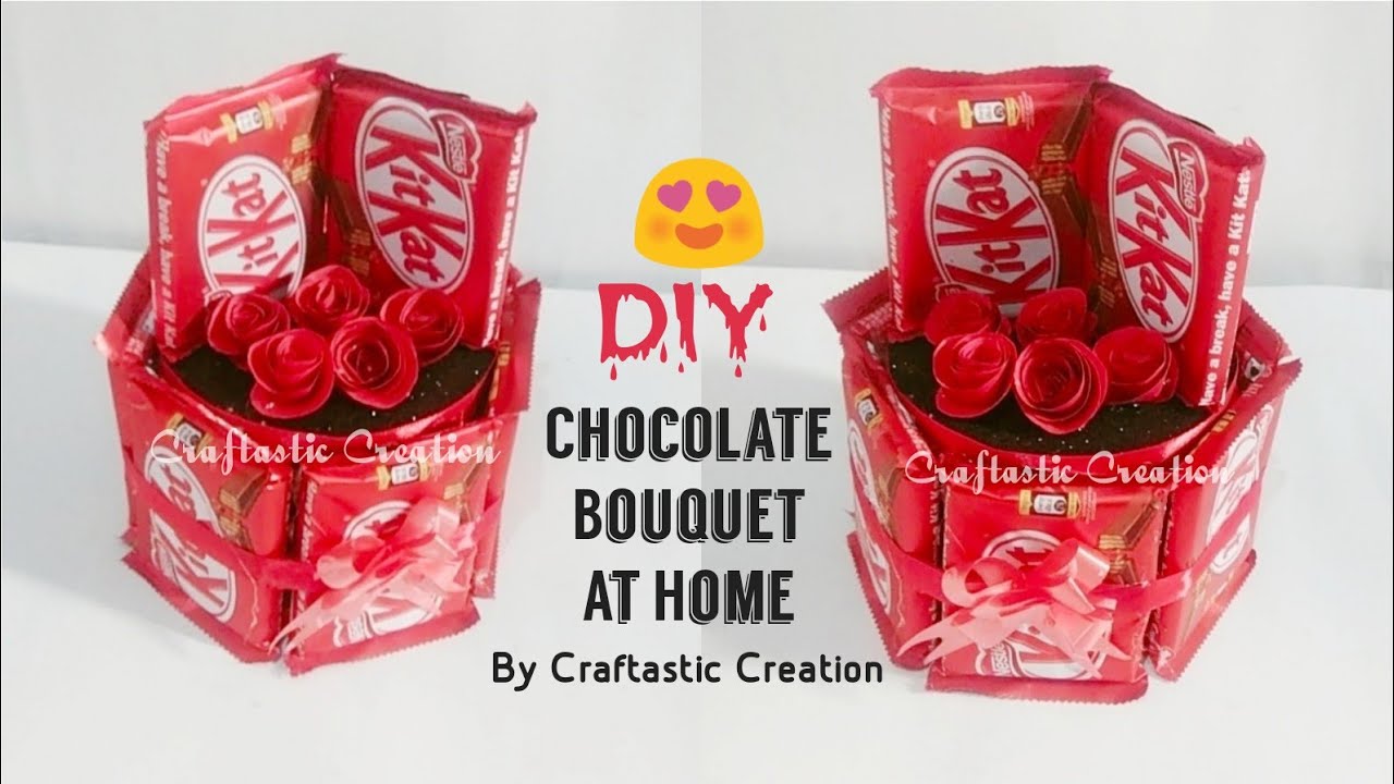 Make Your Own Sweet - Chocolate Bouquet Kit - Includes Everything Except  Sweets