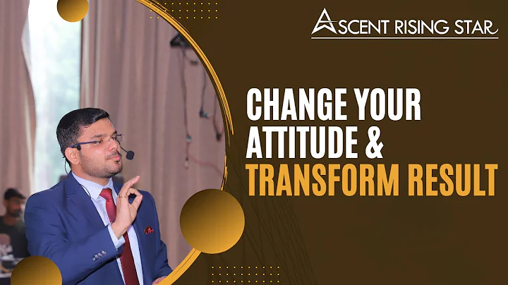Change your attitude and transform result