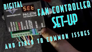 Dakota Digital PAC2750 fan controller setup and common problem fixes | Vega EP21