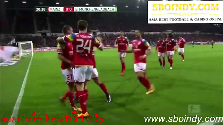 ไฮไลท์ ไมนซ์ 1 - 0 มึนเช่นกลัดบัค 29/1/59