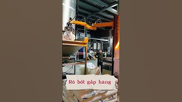 Bàn giao rô bốt gắp hàng cho khách #robot #tdhbk