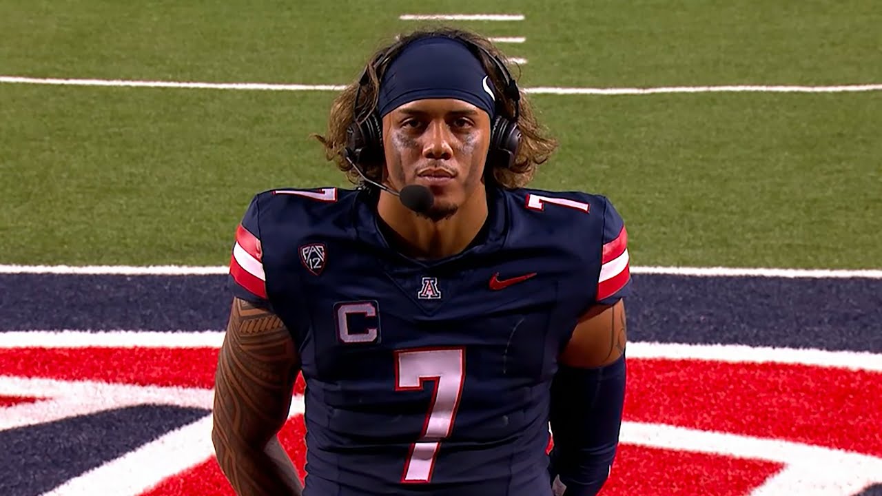 Jayden de Laura focused on improving after Arizona’s 35-point victory ...