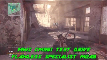 MW3 Flawless MOAB TDM Rushing CM901 Test Drive | Whytie84 | Best Specialist Loadout To Get MOAB