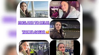 First flight vlog only for you guys 🙏🏻❤️#england #uk #london #aartisingh #india