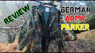 German army parker / review / budget bushcraft gear