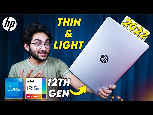 HP 15s Intel 12th Gen Thin & Light Laptop