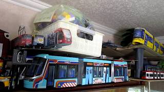 Toy Trams / Tram model / straßenbahn modell / dickie toys tram