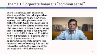 Session 1: Corporate Finance: What is it?