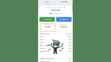 how to add money to your zerodha demat account #stockmarket #myportfolio #trading
