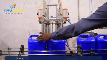 Semi auto Liquid Filling Machine 5 liter