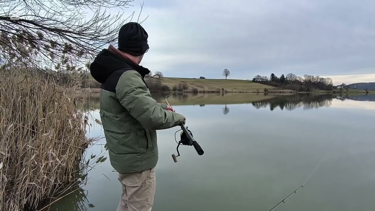 Zimski ribolov na jezeru Radehova!😎👍🤯🥶 #fishing #carpfishing #duobaits #carp #fish #winter #sportex 