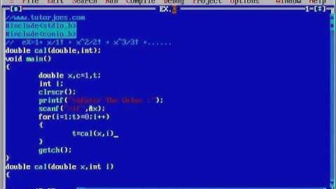 Find Exponential Value Without Using Math Function In C Program
