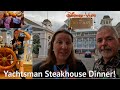 Yachtsman Steakhouse Dinner! | Disney's Yacht Club Resort | Disney Boardwalk! #disneyworld