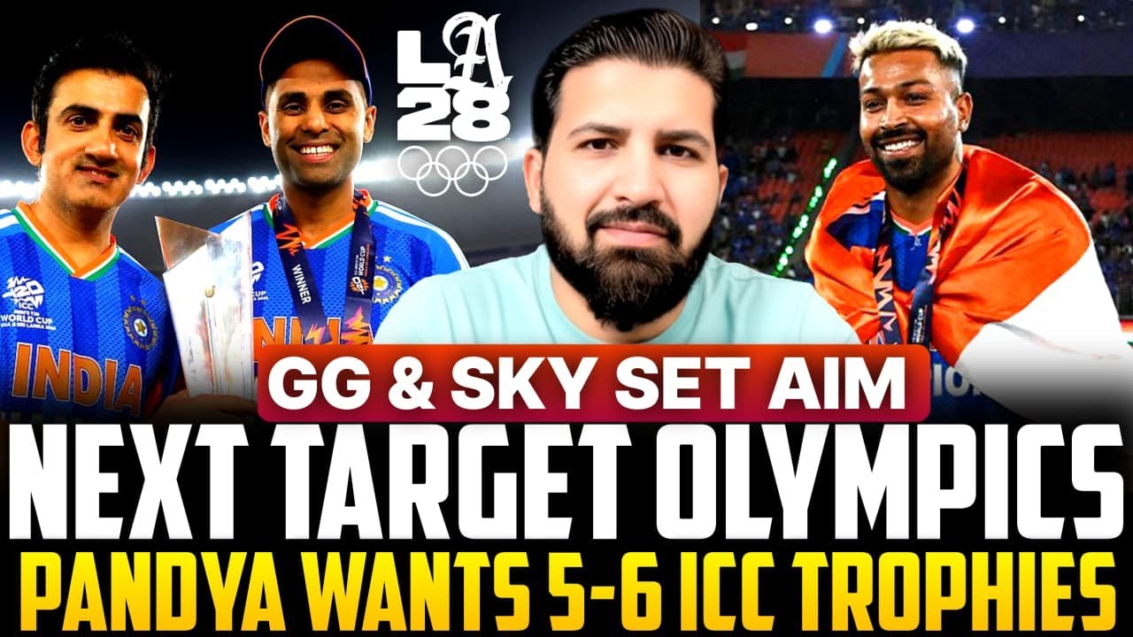 Winning Olympics Next Goal, Say GG & SKY | Pandya Sets Aim at a few more ICC Trophies