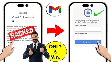 How to Recover Hacked gmail account without phone number and Recovery email 2025 || Gmail Recovery