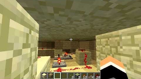 My Redstone 9 digit key code lock