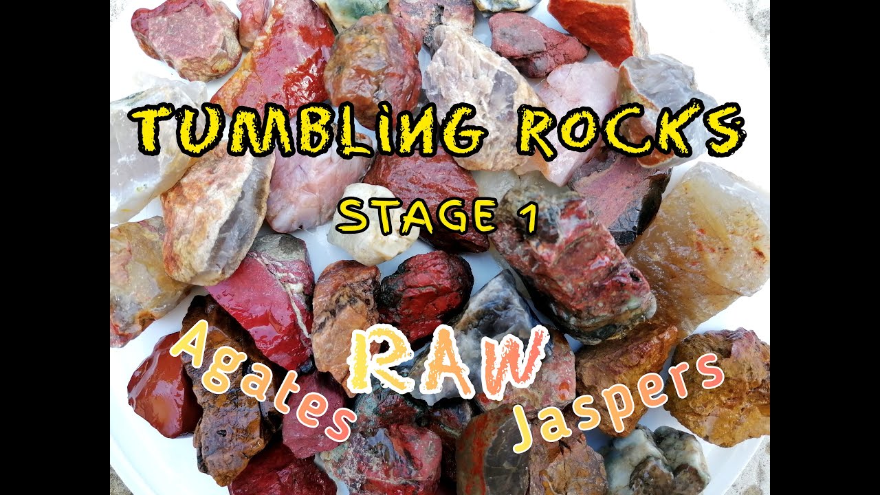 Rockhounding Romania | Tumbling Rocks | Stage 1 | Raw - YouTube