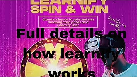 How learnify works @#moneyspeak @#learnify