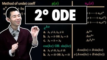 【Stanford engineering】Applied mathematics (3/20): 2° ODEs