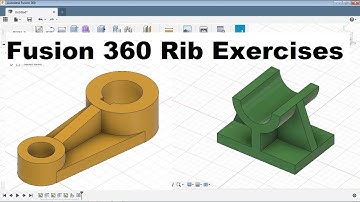 Fusion 360 Modeling Tutorial | Fusion 360 Practice Exercises for Beginners - 6