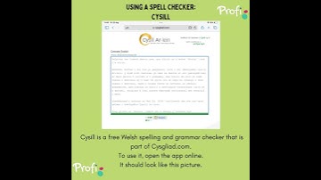 Using a Spell-checker.