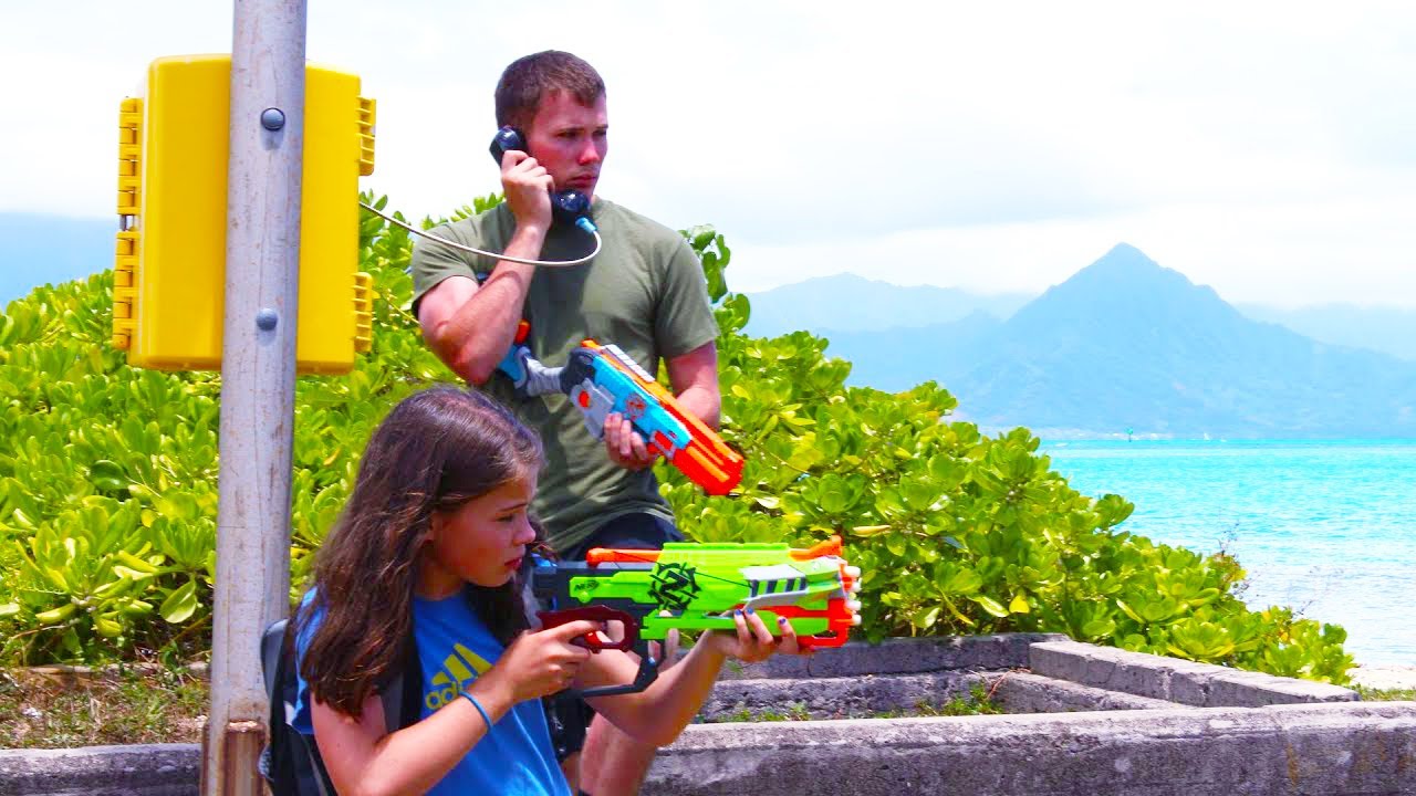 zombie nerf war videos