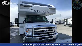 Unbelievable 2026 Entegra Coach Odyssey Class C RV For Sale in Pasco, WA | RVUSA.com