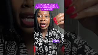 Download Lagu How People-Pleasing is a Trauma Response (And How to Manage it) MP3
