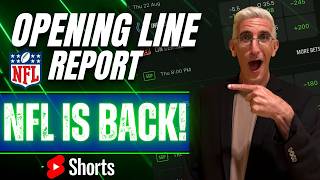 NFL Preseason Week 1 Picks & Opening Lines | Teddy Covers' Opening Line Report 📱