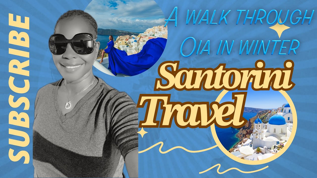 Oia in Winter Feels Like a Dream 🇬🇷 | Our Santorini Introduction