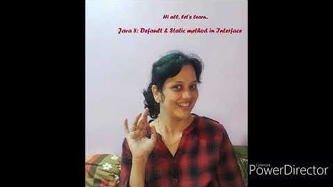 Java 8: Default & Static Methods in an Interface  - Theory & Coding