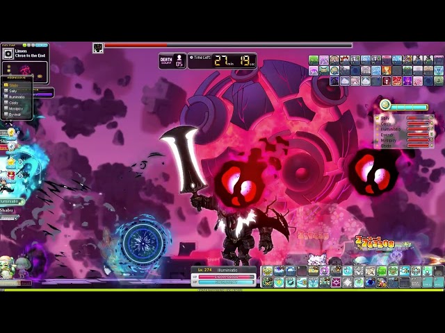 [MapleSEA Aquila] Illium w/ Friends - Hard Dj Uncle (Djunkel/Darknell) Ft. Sally Aquila class=