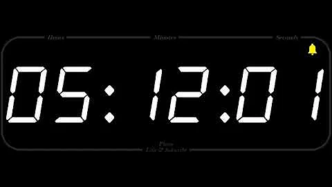 8 Hour   TIMER & ALARM   1080p   COUNTDOWN