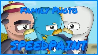 Family Photo | Speedpaint @BeesMeliss