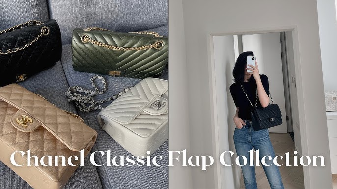 sizes of chanel classic flap