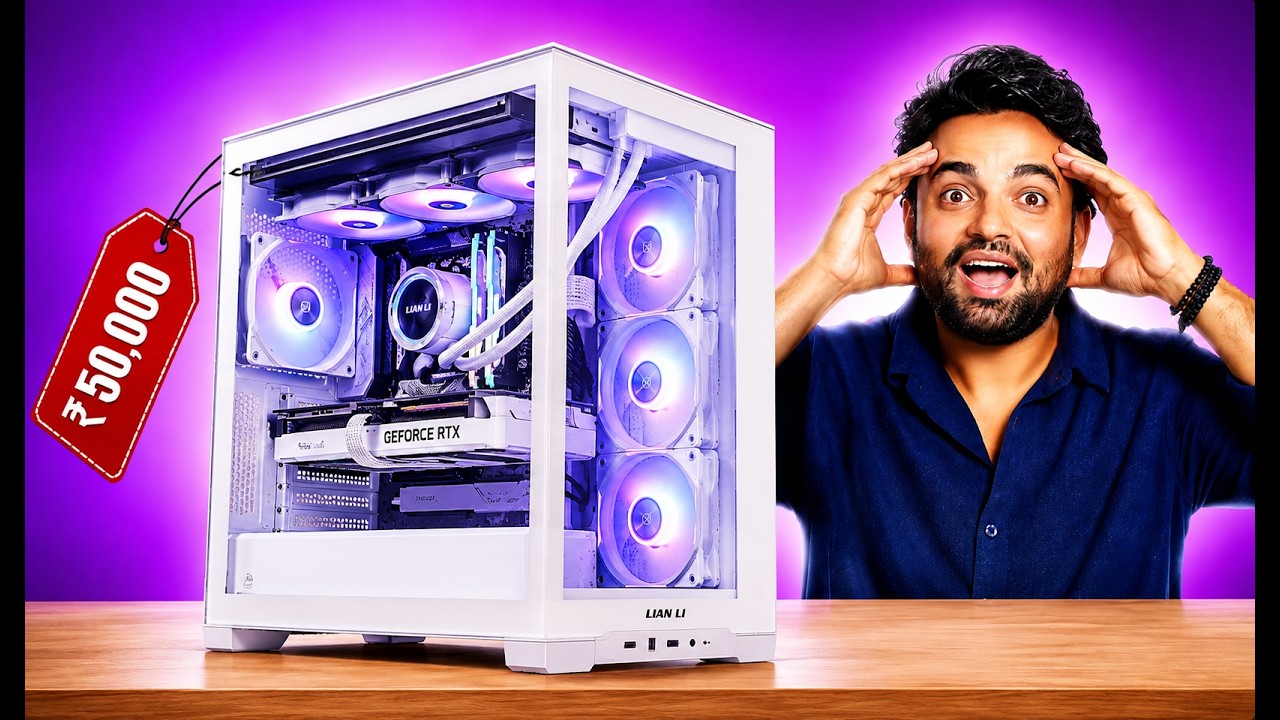 50,000 Gaming PC Build 2026 🔥 i5 12400F + RX 580 8GB