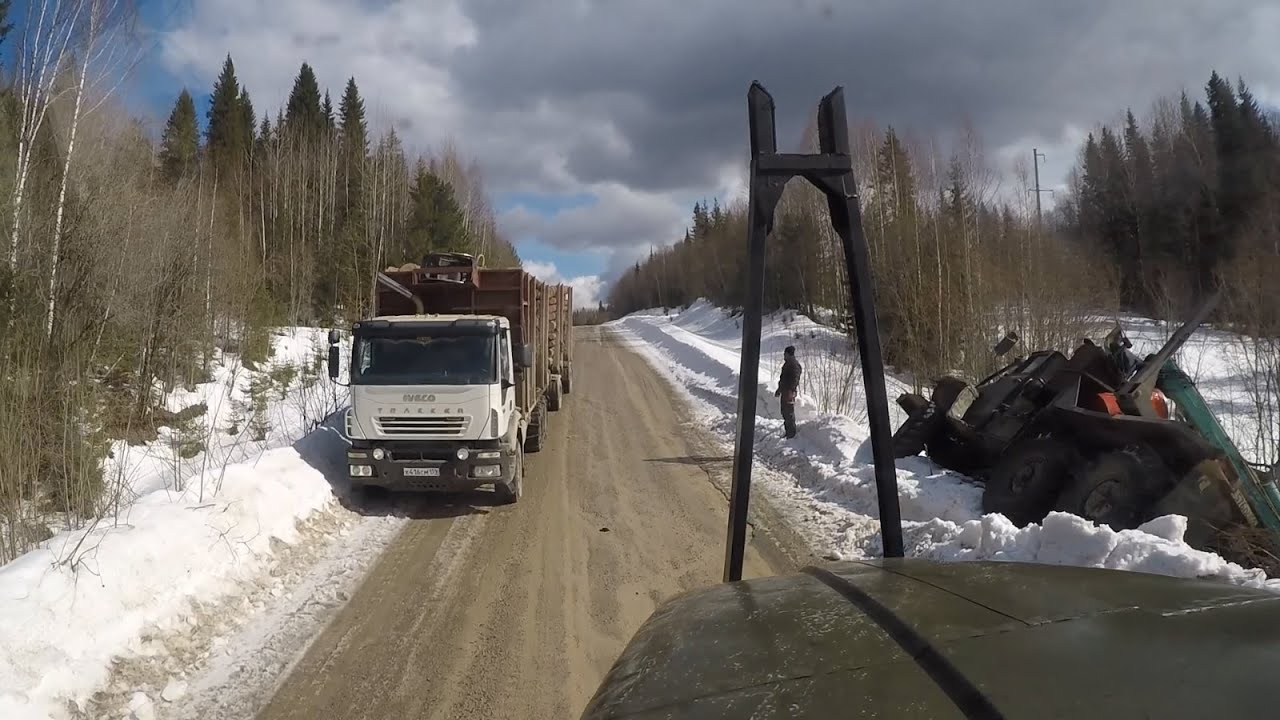 Гонки на лесовозах опасные лесные дороги урал камаз
