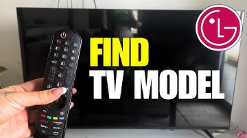 How To Find LG TV Model Number (2 Methods)