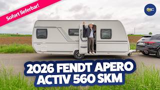Für Familien!😍 2026 Fendt Apero Activ 560 SKM | Caravan | Test & Kaufberatung - Camperland Bong